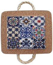 Azulejo com cortiça (com corda) decorado Multi Padrão 38