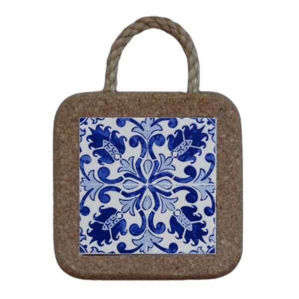 Azulejo com cortiça (com corda) decorado Padrão 30