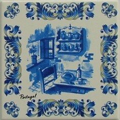Azulejo decorado Cozinha 15X15cm