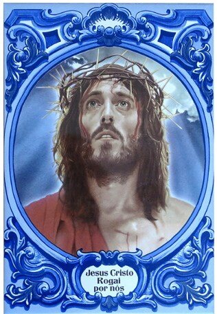 Azulejo decorado Jesus Cristo 20X30 cm