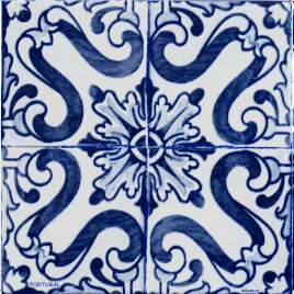 Azulejo decorado Padrão 29 7.5x7.5cm
