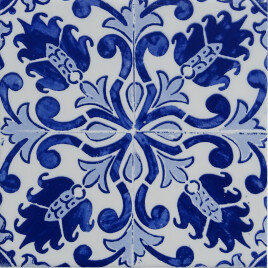 Azulejo decorado Padrão 30 15x15cm