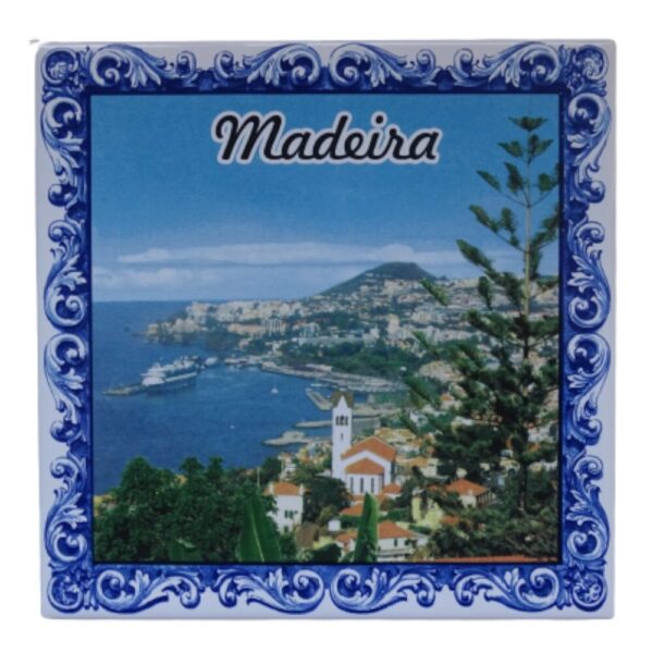 Azulejo decorado São Gonçalo 15x15cm