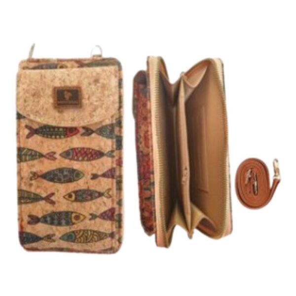 Bolsa de telemóvel com porta moedas 20*11*5.5 cm
