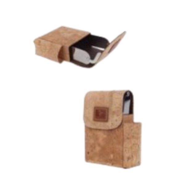 Bolsa porta cigarros e isqueiro