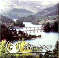 Magnético com azulejo decorado Gerês 5X5cm