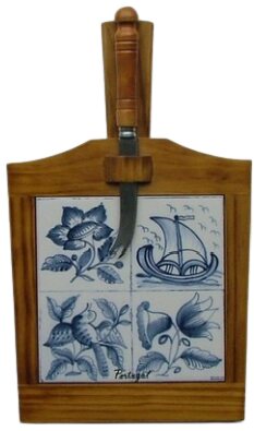 Tábua de Queijo Envernizado Escuro Delfis Padrão 50 15X15cm